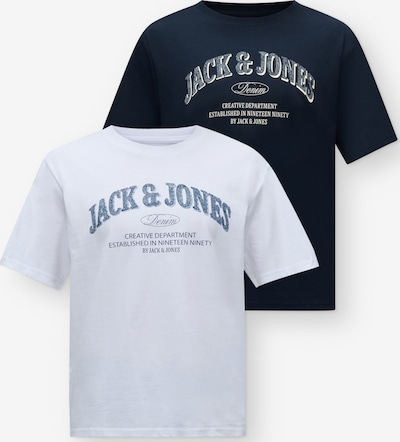 JACK & JONES Paita 'JJEDENVER' koossa XS värissä marine / safiiri / valkoinen, Tuotenäkymä