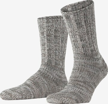 FALKE Socken 'Brooklyn' in Silber: Vorderseite