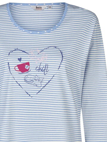 HAJO Pajama 'Premium Cotten' in Blue