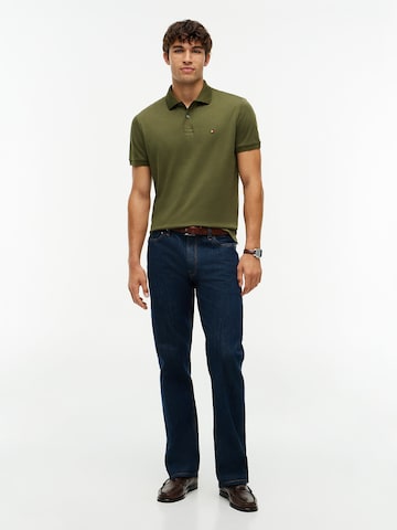 TOMMY HILFIGER Poloshirt in Grün