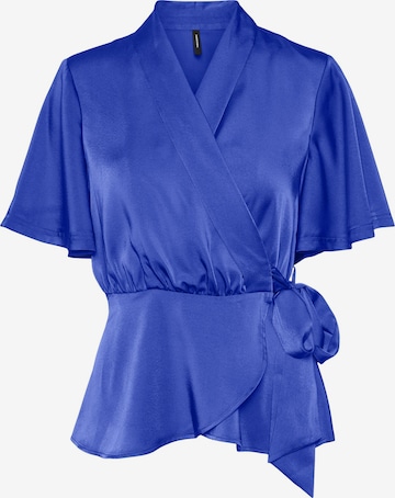 VERO MODA Blouse in Blauw: voorkant