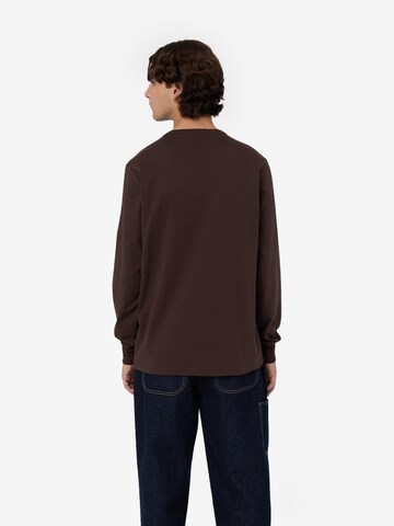 DICKIES - Sweatshirt 'AITKIN' em castanho