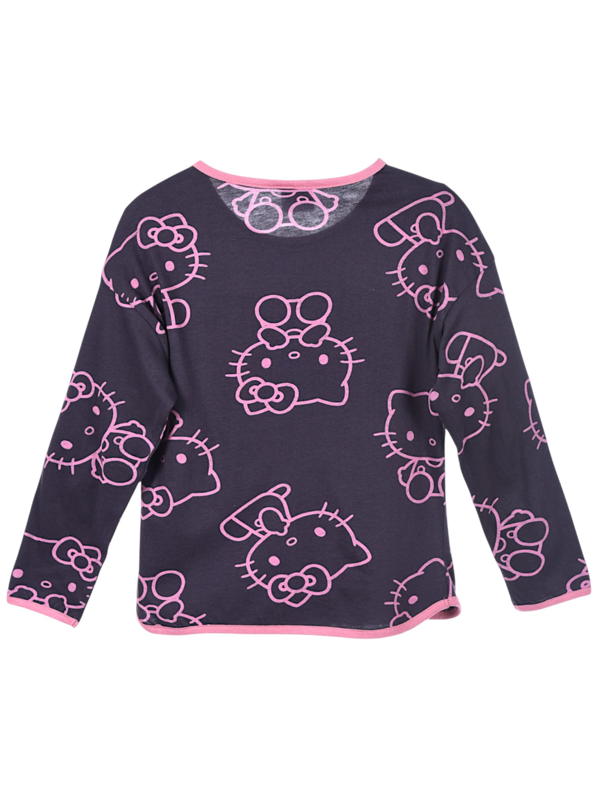 HELLO KITTY Shirt 'Hello Kitty' in Grey