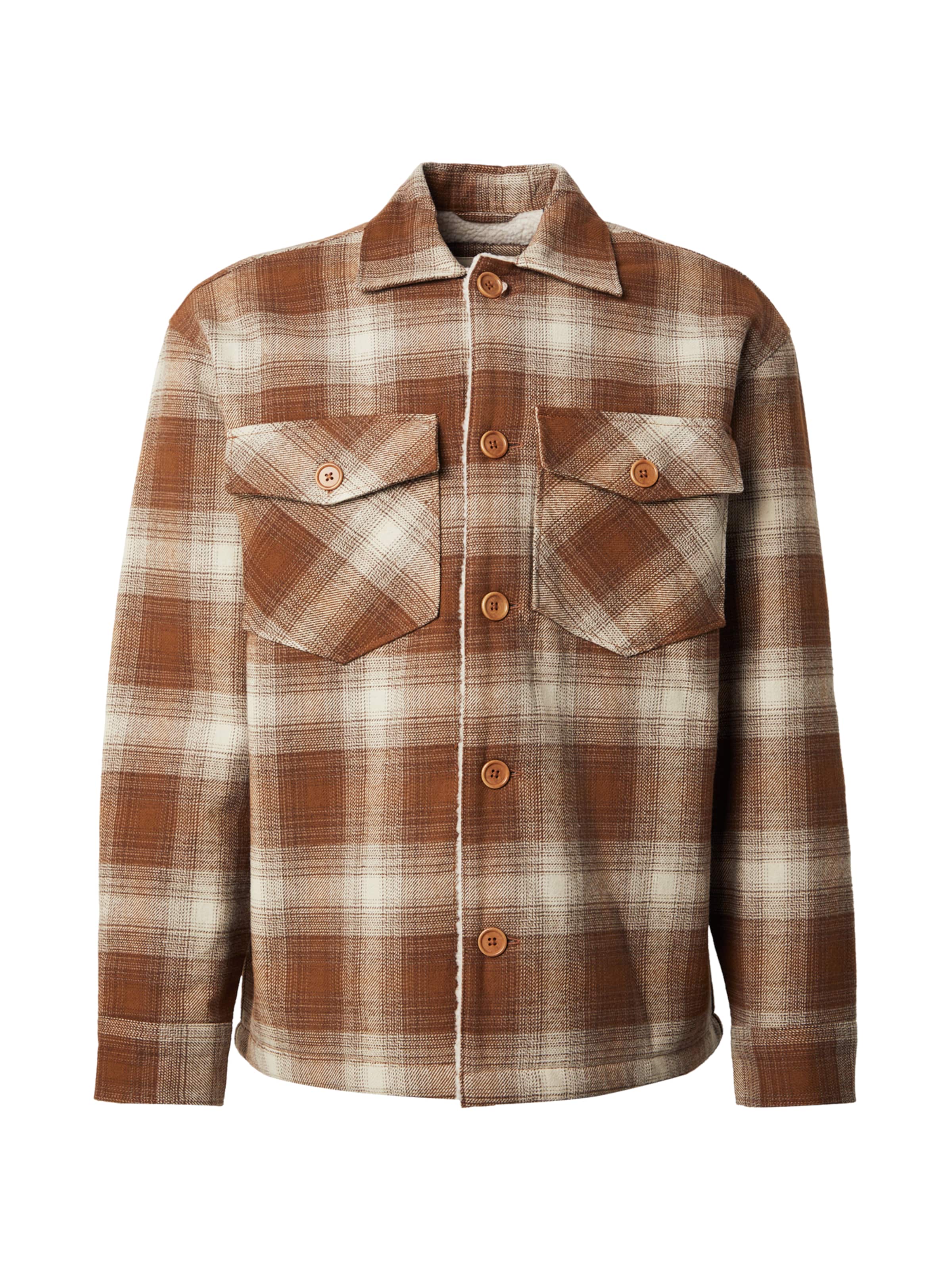 Jack & Jones Premium Преходно яке 'JPRBLURAYLE' в кафяво: отпред