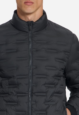 juoda No Excess Demisezoninė striukė 'Jacket Short Fit Padded Sealed'