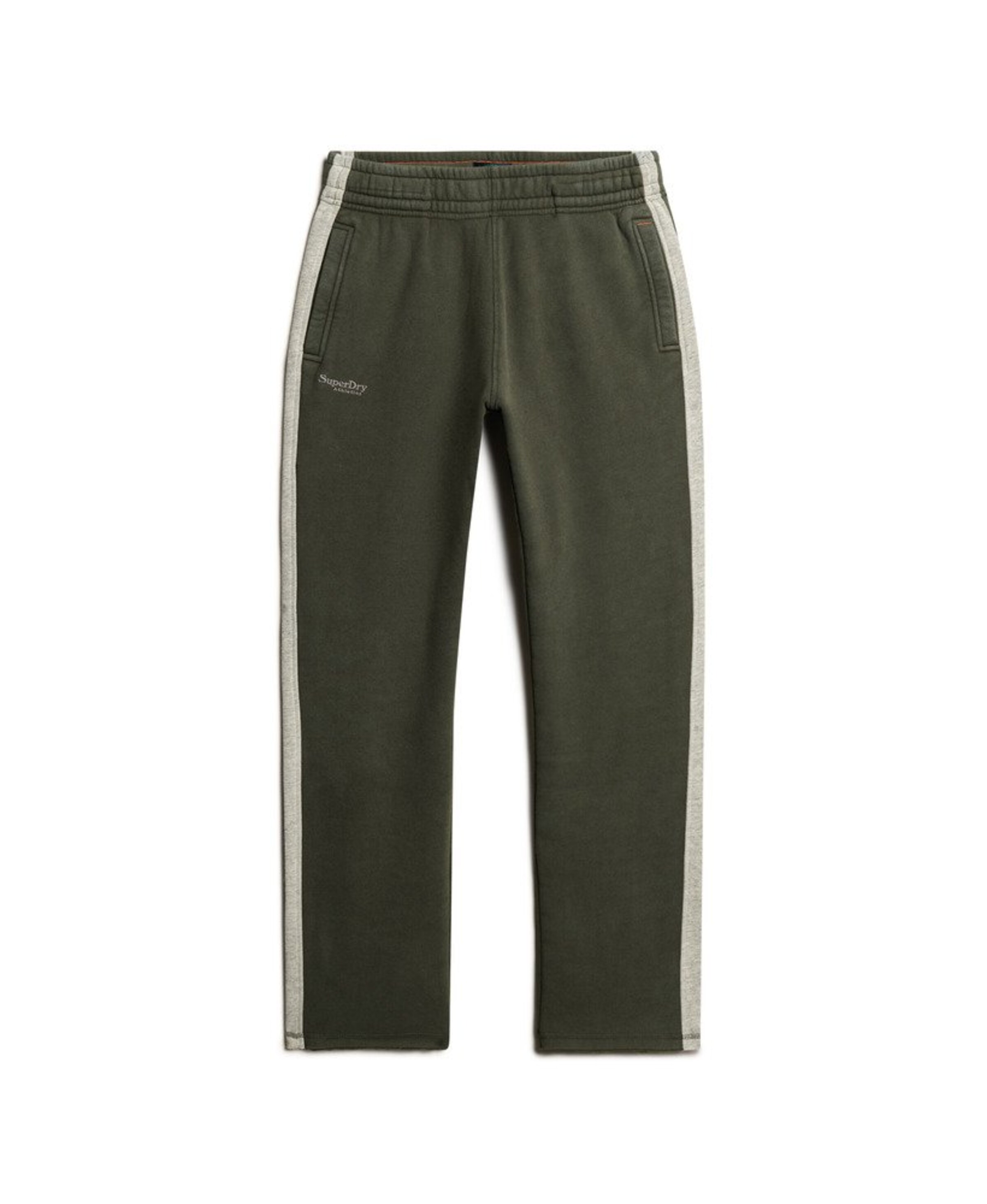 Pantalon 'Essential' Superdry en vert : devant