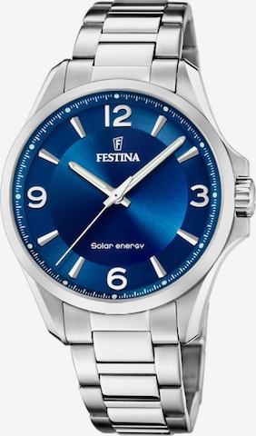 FESTINA Analoog horloge in Blauw: voorkant