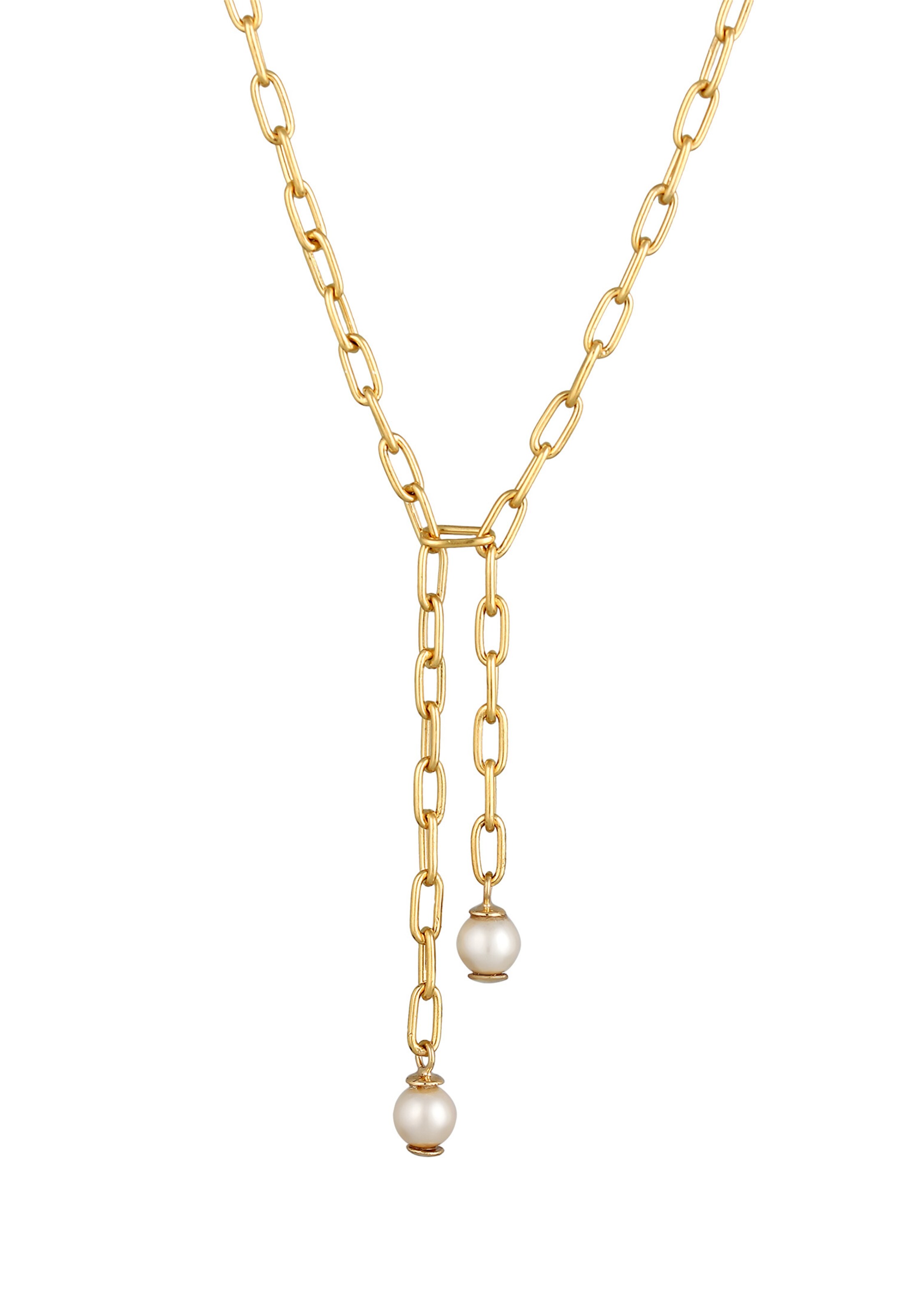 ELLI PREMIUM Halskette 'Perle' in Gold
