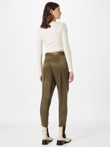 Koton Regular Trousers with creases in Green