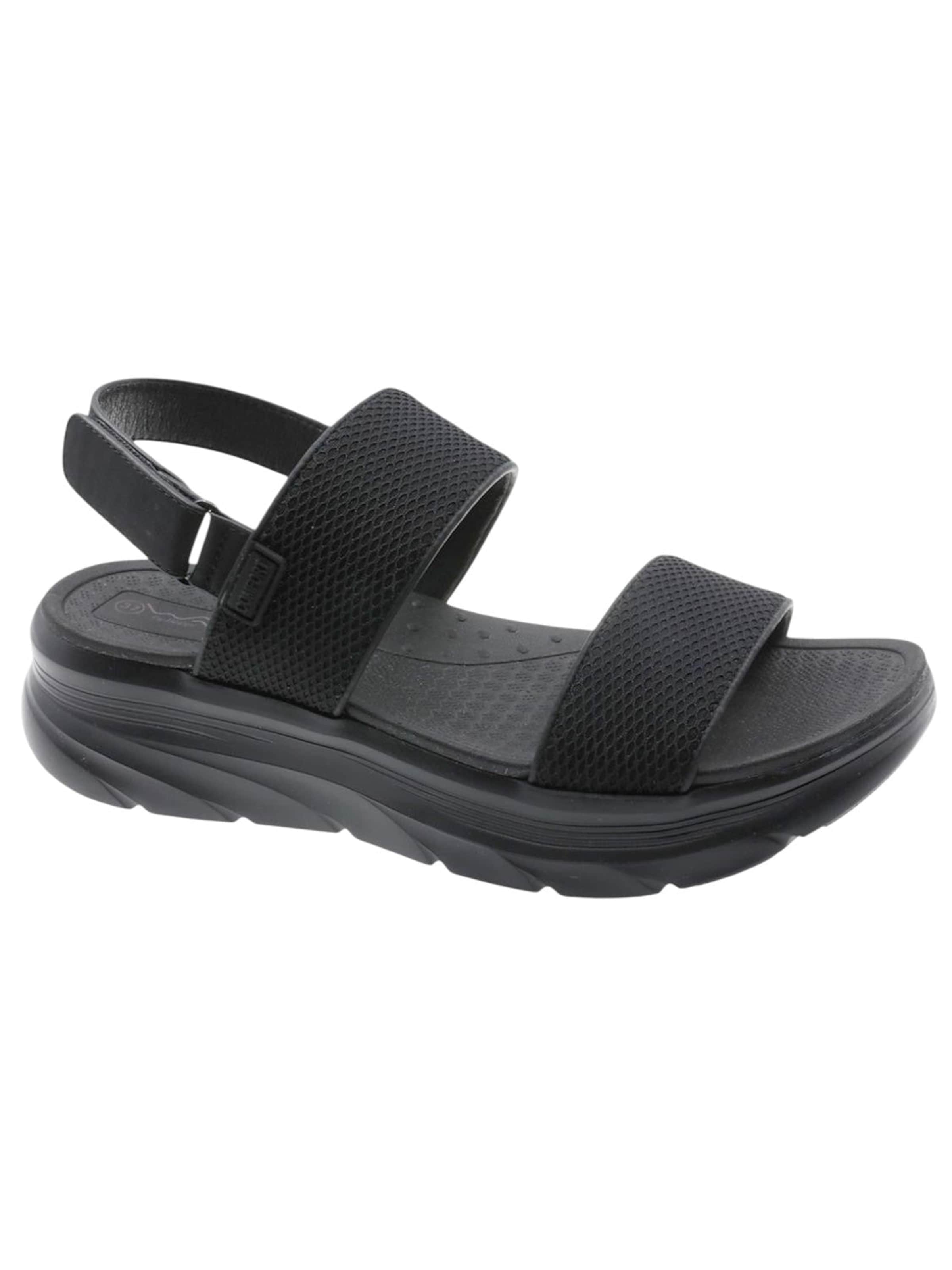 Beppi Sandals 'Casual Sandal' in Black: front