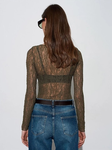 Dilvin Blouse in Groen