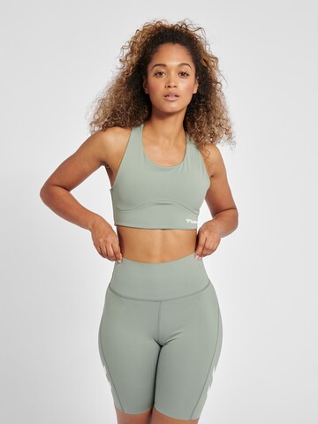 Hummel Bralette Sports bra in Grey: front