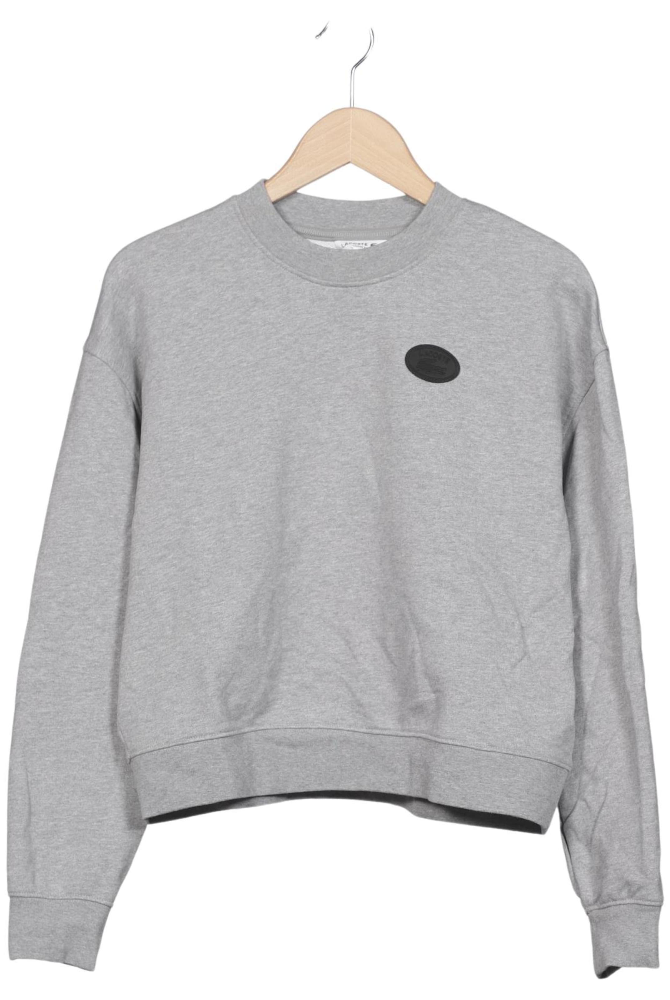 LACOSTE Sweater M in Grau: Vorderseite