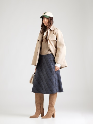 MM by Max Mara Ανοιξιάτικο και φθινοπωρινό παλτό 'RAFIA' σε μπεζ