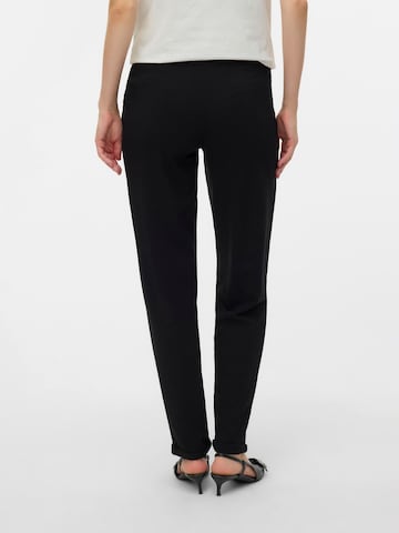 MAMALICIOUS Regular Trousers in Black: front
