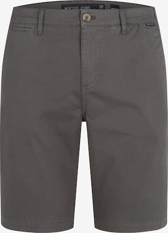 INDICODE JEANS Regular Trousers 'INBjerre' in Grey: front