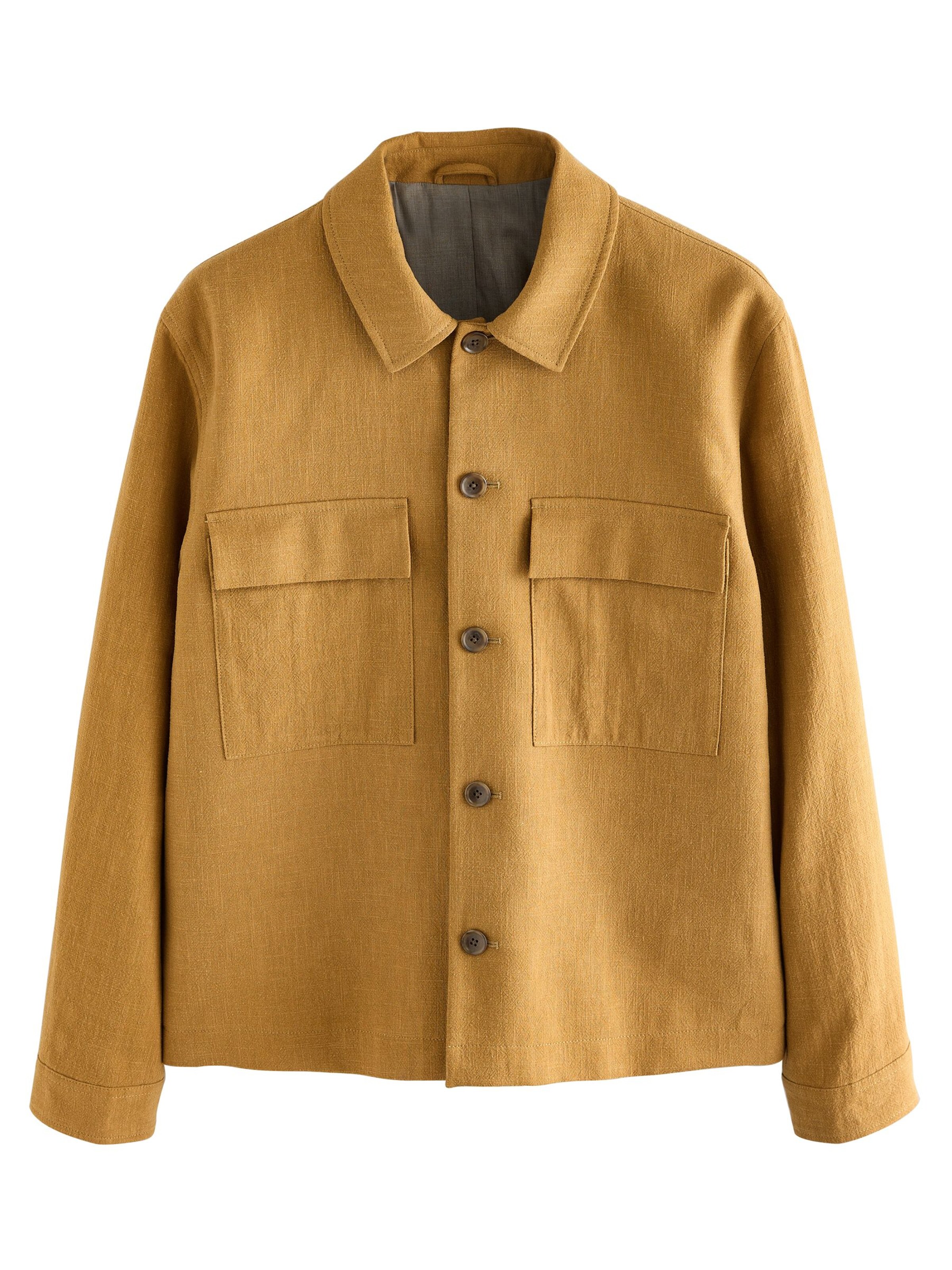 Next Jacke in Braun: Vorderseite