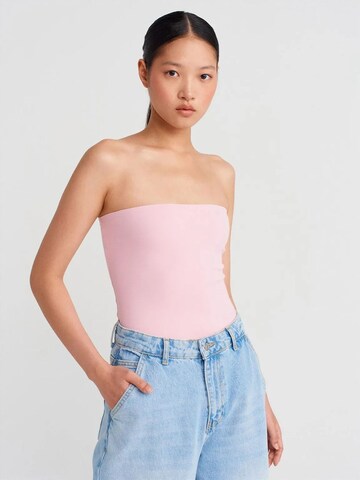 Dilvin Blouse 'Blusen' in Roze: voorkant