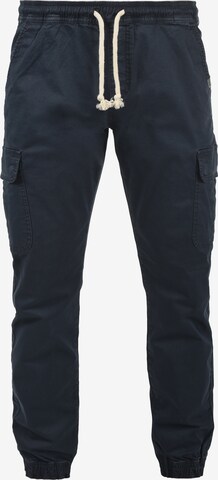 INDICODE JEANS Regular Cargobroek in Blauw: voorkant