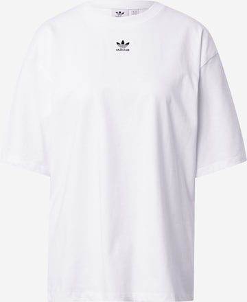 ADIDAS ORIGINALS Koszulka 'Adicolor Essentials' w kolorze biały: przód