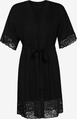 juoda TEYLI Chalatas 'Gloria': priekis