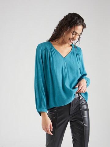 s.Oliver Blouse in Blauw: voorkant