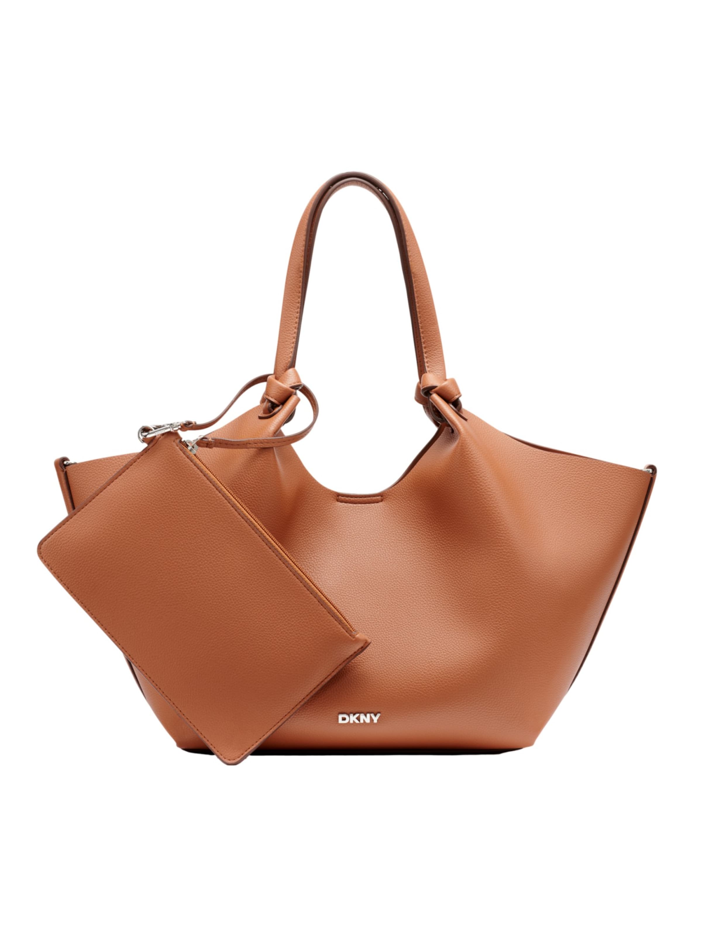 Borsa a spalla 'PAULA MD' DKNY di colore marrone, Visualizzazione prodotti