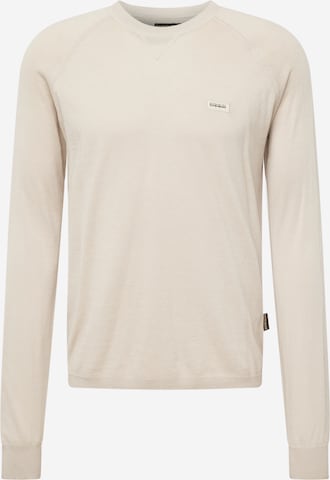 NAPAPIJRI Sweater 'D-BAQUERIZO' in Beige: front