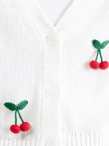 Monki Strickjacke in Weiß