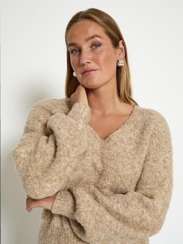 Pullover 'Jennie ' di minus in beige