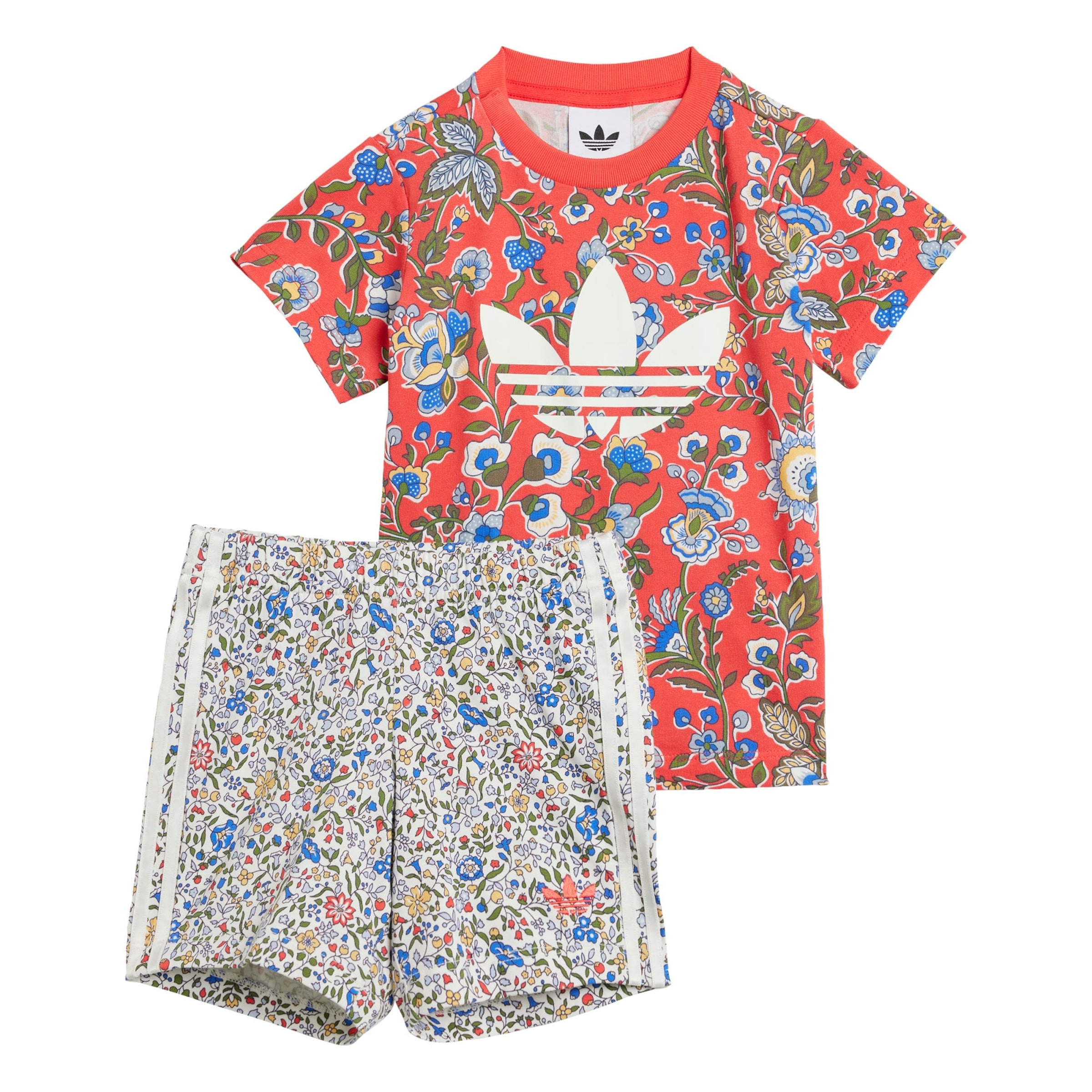 ADIDAS ORIGINALS - Conjunto 'Liberty London' en rojo: frente