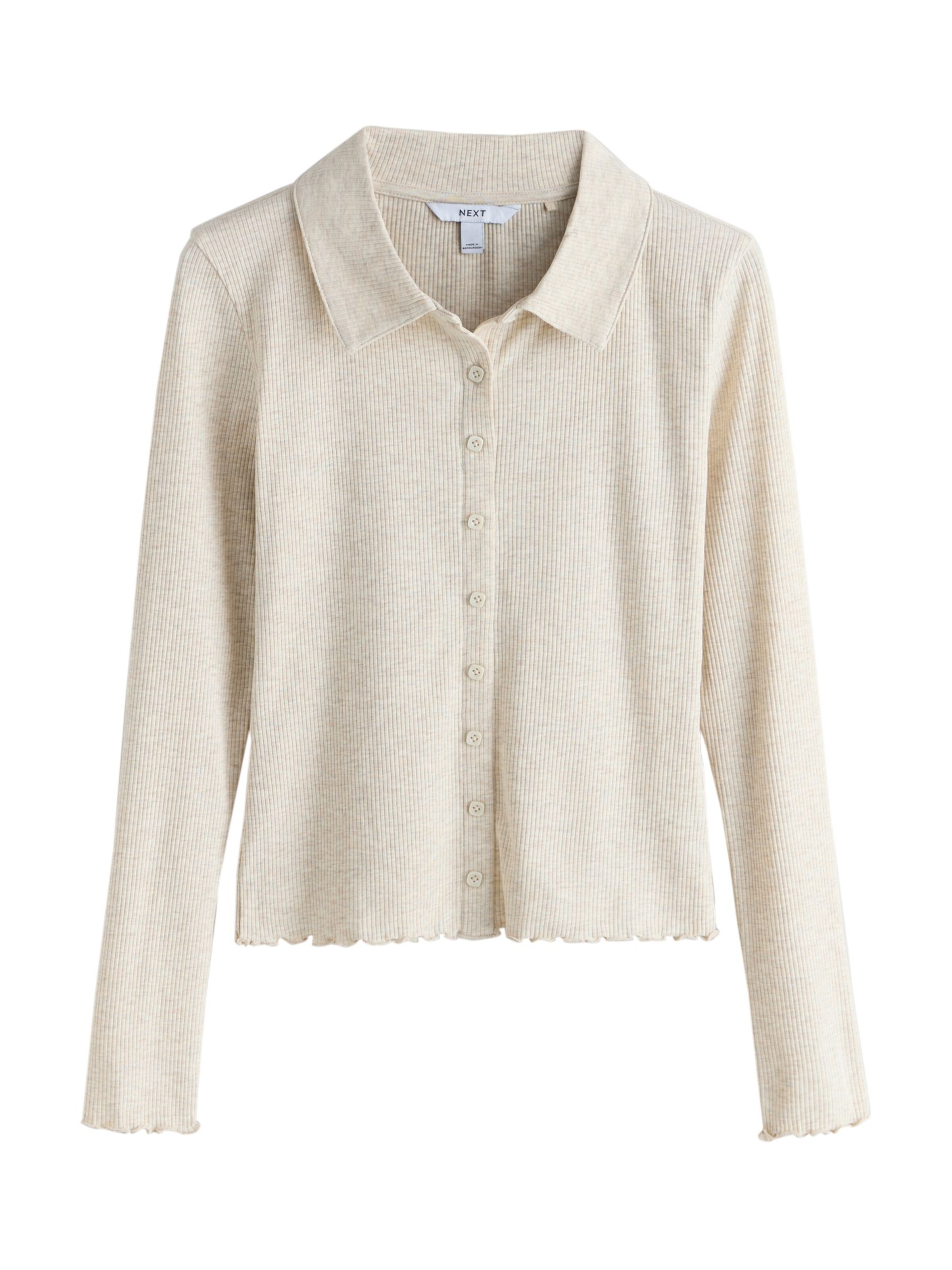 Next Πλεκτή ζακέτα σε μπεζ: μπροστά