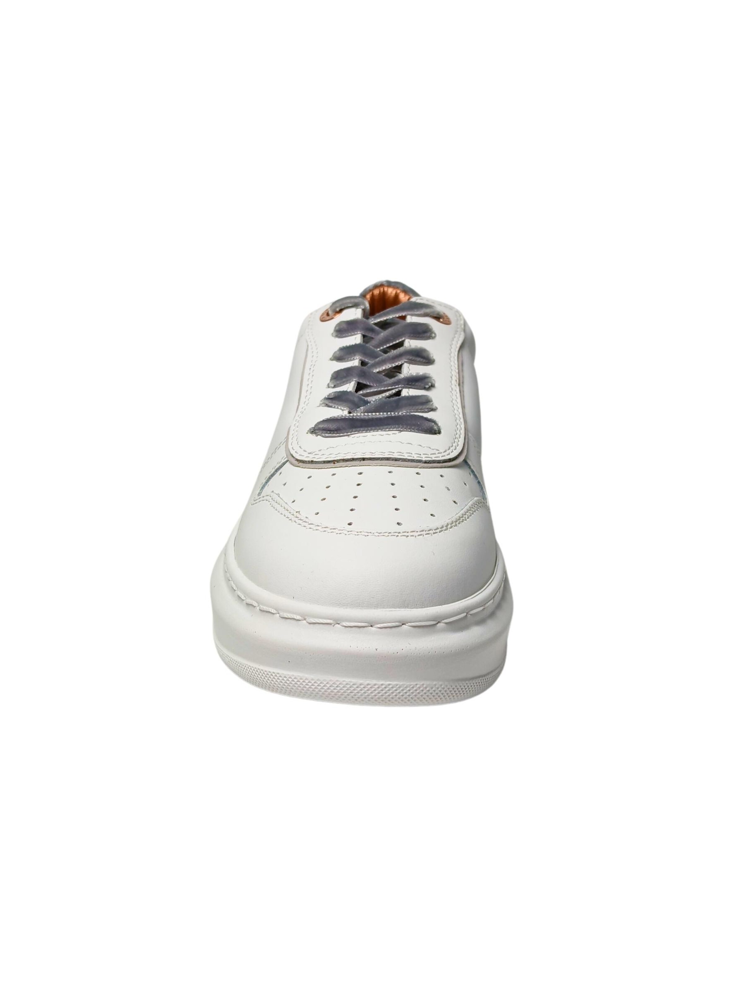 Alexander Smith Platform trainers in White