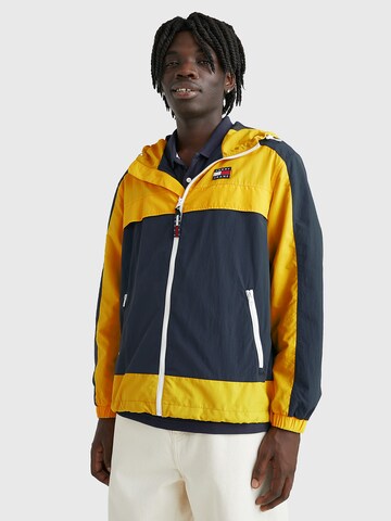 mėlyna Tommy Jeans Demisezoninė striukė: priekis