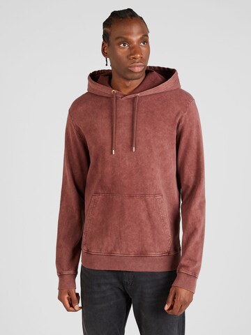 s.Oliver Sweatshirt in Bruin: voorkant