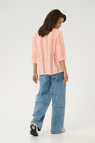 Kaffe Blouse 'Randy' in Oranje