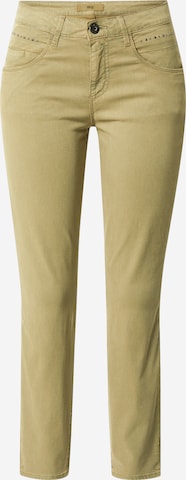 BRAX Slim fit Trousers 'SHAKIRA' in Green: front