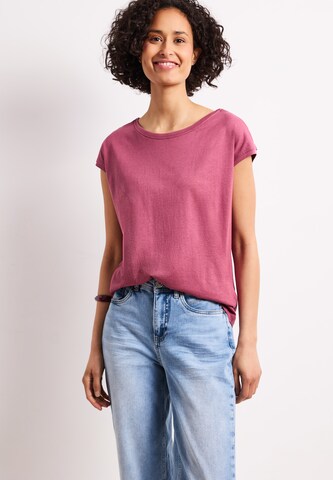 STREET ONE Shirt in Pink: front