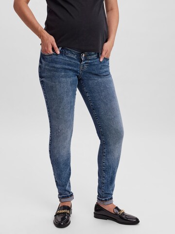 Vero Moda Maternity Skinny Jeans 'Sophia' in Blau: predná strana