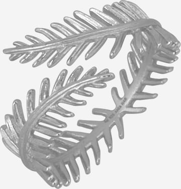 Bague 'Palm Leaf' ANIA HAIE en argent : devant