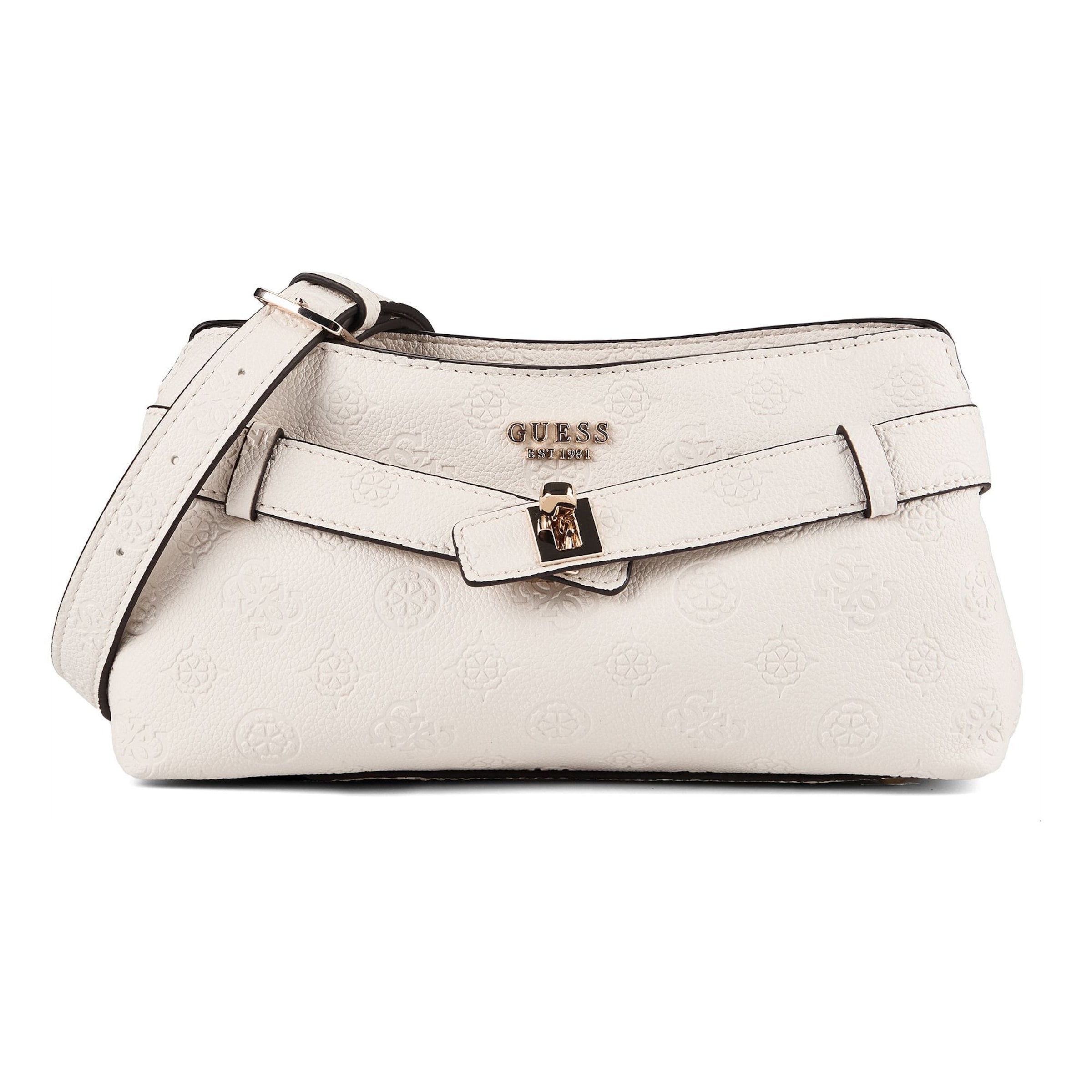 Sac à bandoulière 'Ella' GUESS en blanc : devant