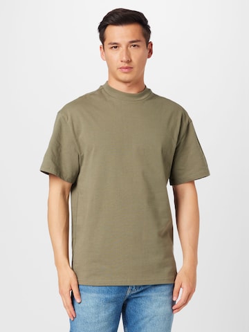 WEEKDAY Μπλουζάκι 'Great' σε πράσινο: μπροστά