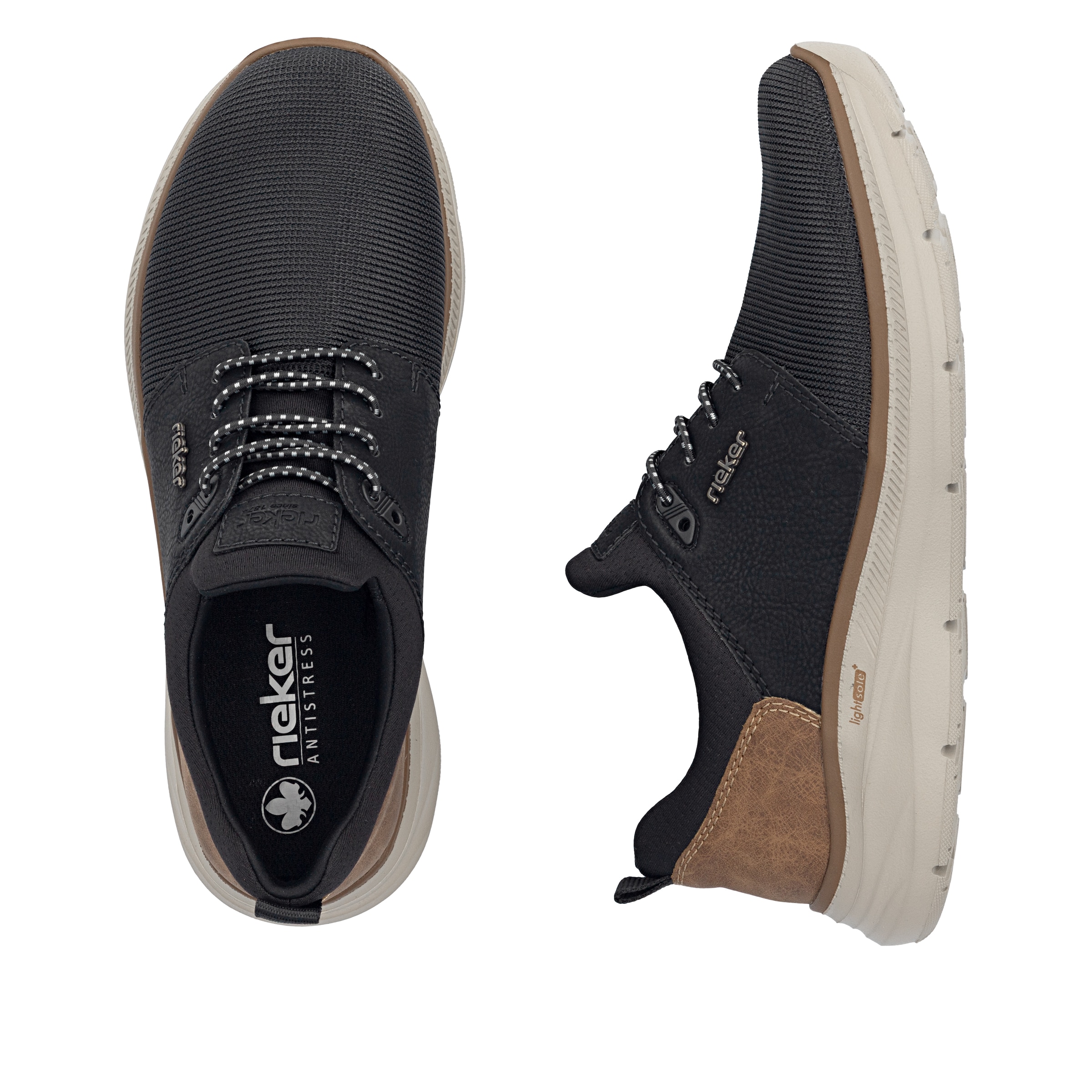 Slip on Rieker en noir