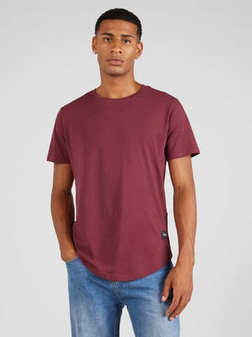 T-Shirt 'MATT' Only & Sons en bleu : devant