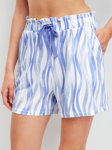 CALIDA Pajama Pants 'Favourites Ocean' in Blue