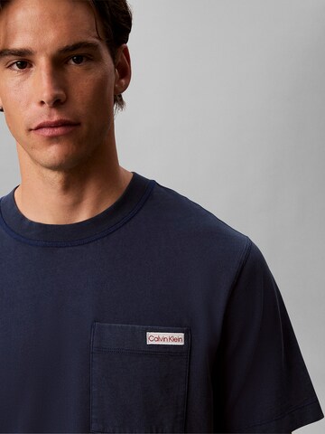 Calvin Klein Jeans Shirt in Blauw