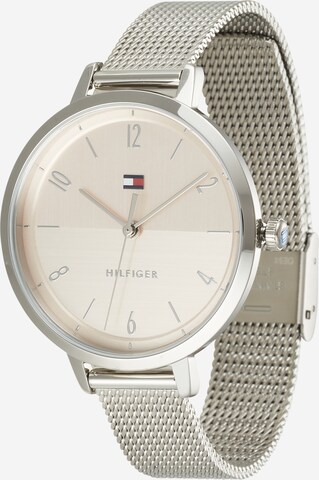 Montre à affichage analogique TOMMY HILFIGER en argent : devant