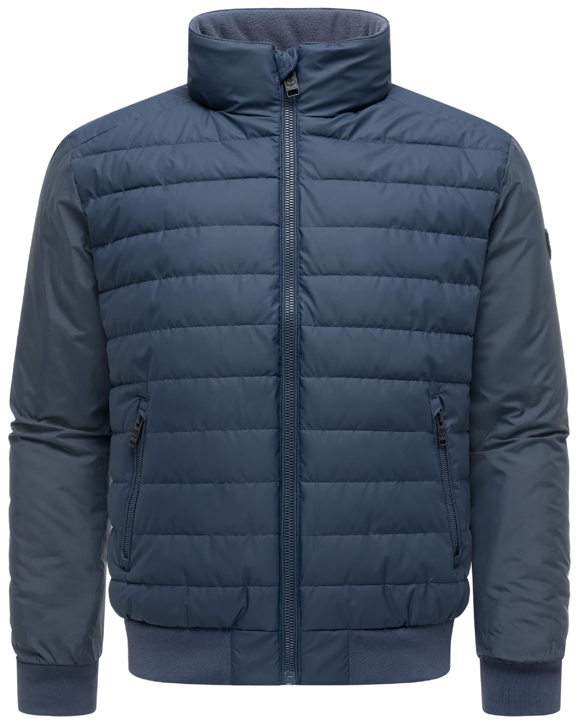 STONE HARBOUR Weatherproof jacket ' Eliaam XX ' in Blue: front