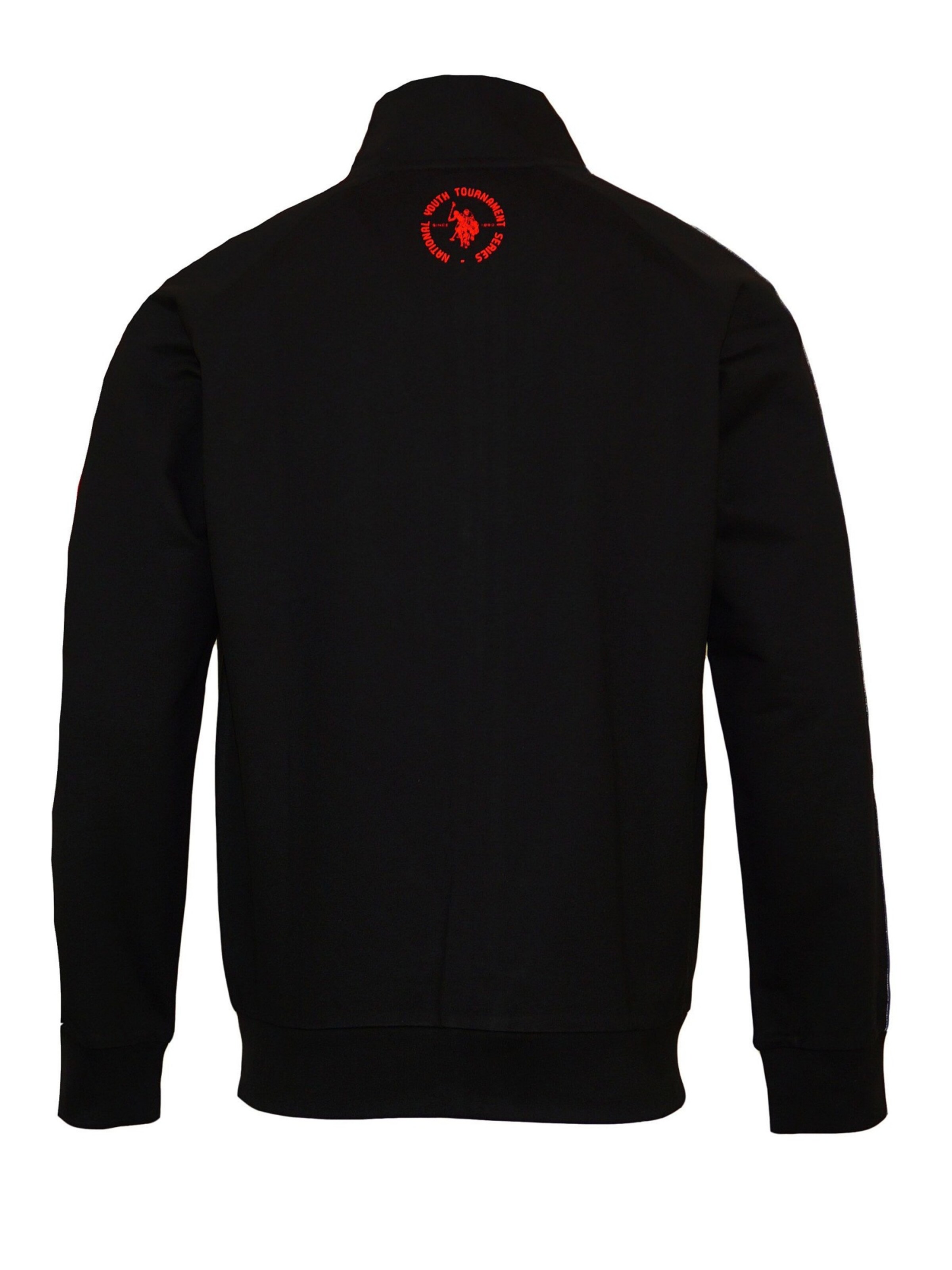 U.S. POLO ASSN. Jopa na zadrgo 'Tarv' | črna barva