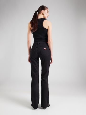 WRANGLER Flared Jeans 'MELODY' in Zwart: terug